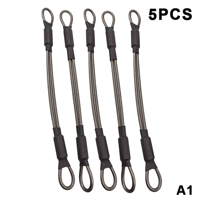 Anti-Theft Reminder Rope Motorcycle Bicycle Full Helmet Storage Wire Rope Helmet Luggage Anti-Theft Rope Outdoor Sports Use