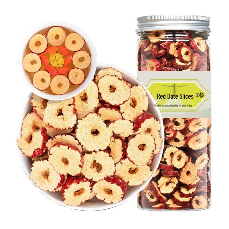 Xinjiang Ruoqiang Crispy Seedless Dried Red Date Slices 100g