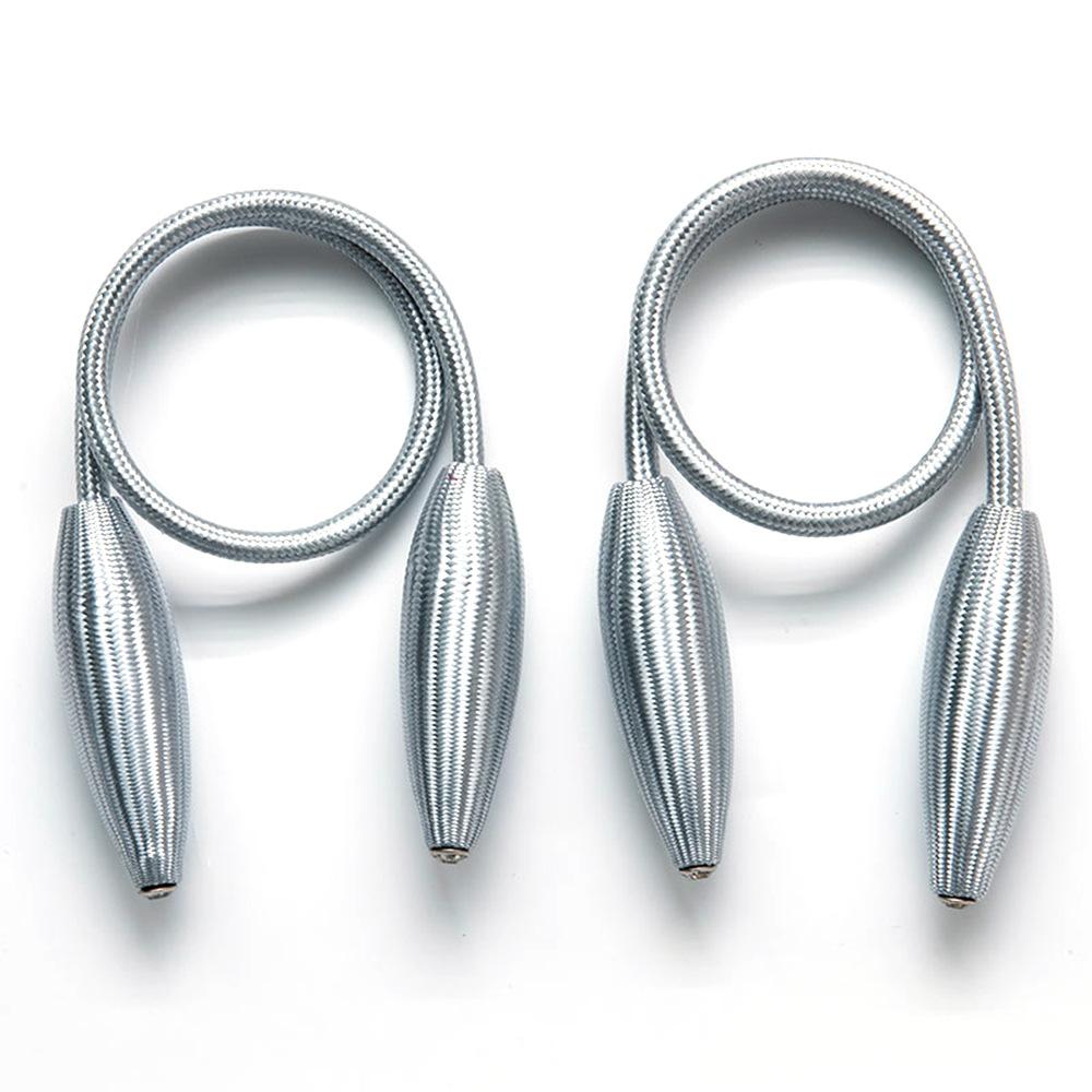 Modern Decorative Curtain Tie Backs No Drill DIY Twist Window Curtain Holders Flexible Home Decor
