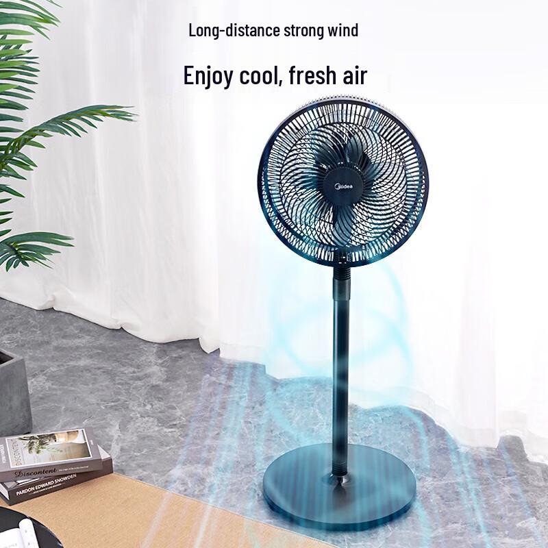 Midea 7-Blade Dual-Use Electric Fan CN plug (adapter included)