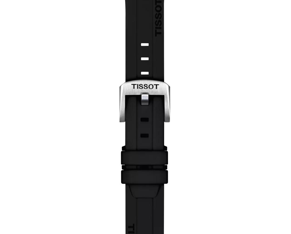 [Tissot] Black Rubber Strap Lug 18 MM T852.047.455