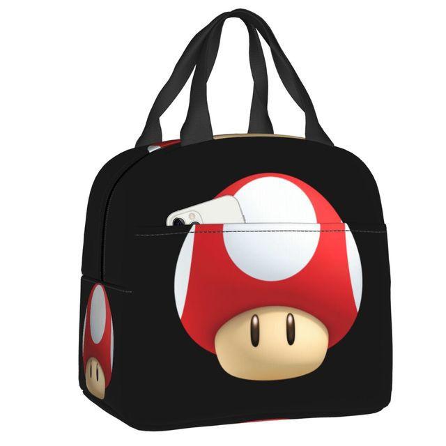 Mario Super Mario Lunch Bag Elementary School Student Insulated Lunch Box Handheld Meal Bag Ice Pack