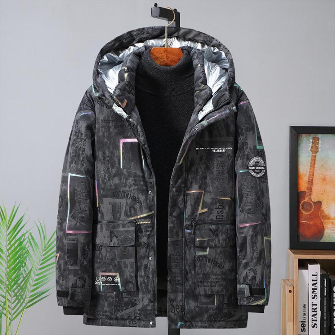 

Зимнее камуфляжное хлопковое пальто больших размеров для толстого мужчины, свободная рабочая одежда больших размеров, хлопковая куртка 4X ~ 10XL 9XL