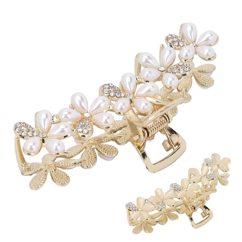 Hair Claws Clips Alloy ABS Hair Clamps Clips Non Slip Hair Catch Jaw Clamp Hair Accessories for Wome