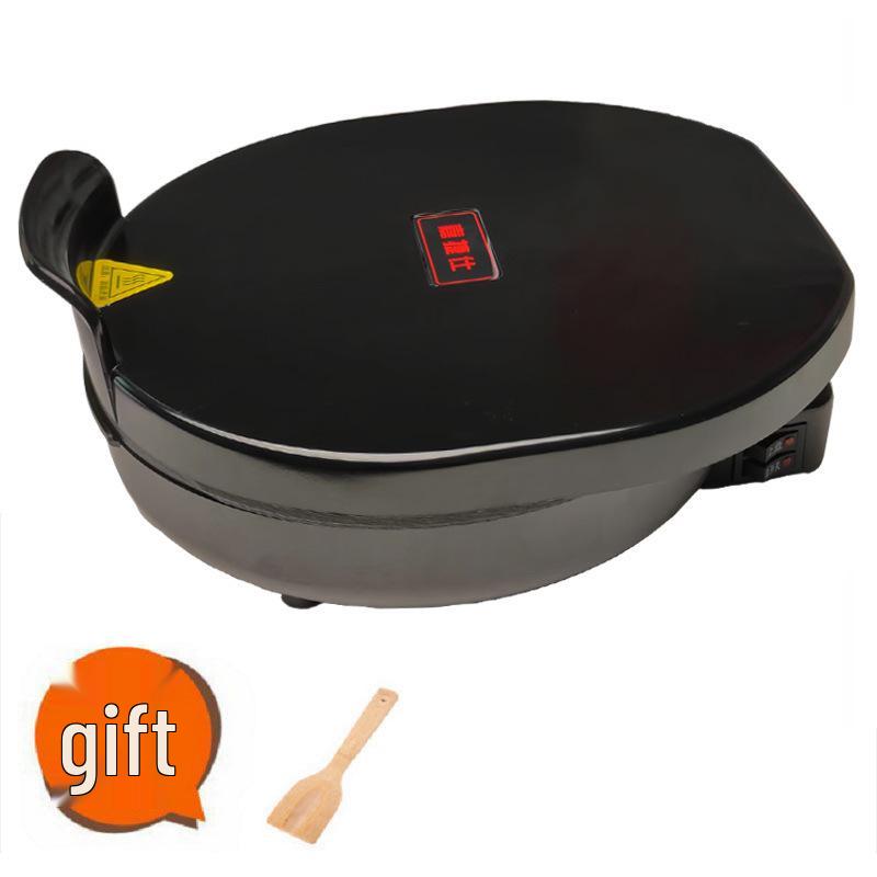 Household Electric Non-stick Pancake Maker with Auto Power-off and Double-Sided Heating for Thin Pancakes, Frying, and Grilling