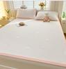 Summer Cool Ice Silk Mattress Topper: Soft, Cooling Bed Sheet for Air Conditioning Comfort