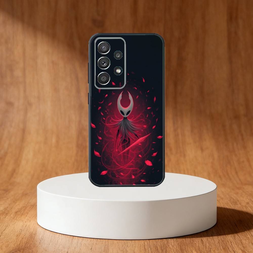 H-Hollow Game K-Knight Phone Case For Samsung S25,S24,S21,S22,S23,S30,Ultra,S20,Plus,Fe,Note,10,9,5G Black Cover