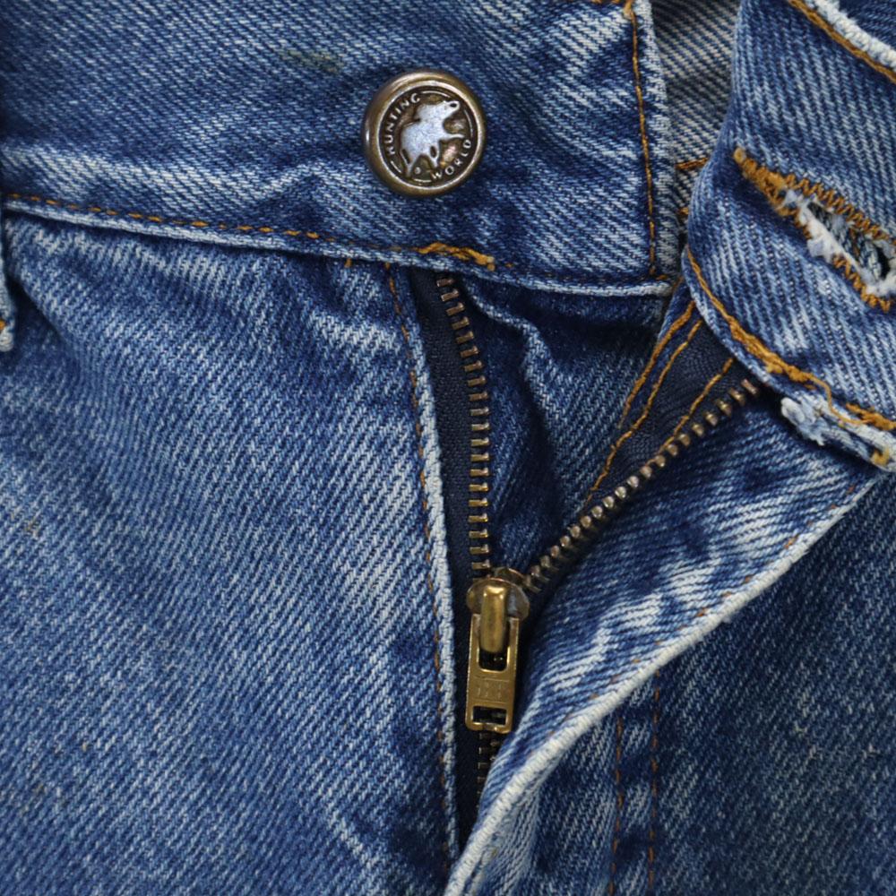 HUNTING WORLD Pantaloni din denim vechi anii '90 Made in Italy W30 Blugi albaștri Bărbați Second-hand