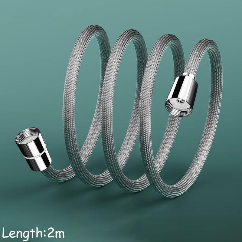 Braided Shower Pipe Shower Pipe Universal Water Pipe Hot And Cold Bathroom Explosion-proof Pipe Nozzle Connecting Pipe