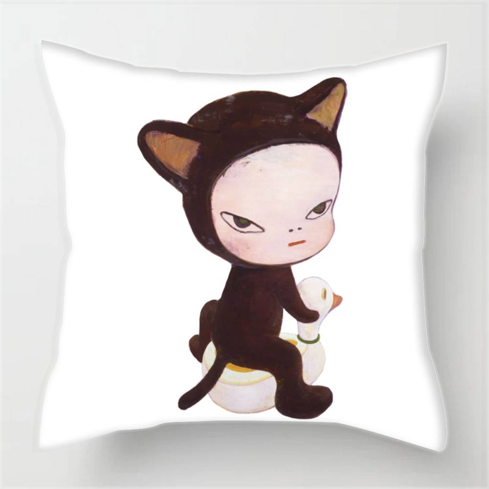 Pillowcases cushion covers living room sofas home decor gifts Anime Y-Yoshitomos Art bad kids