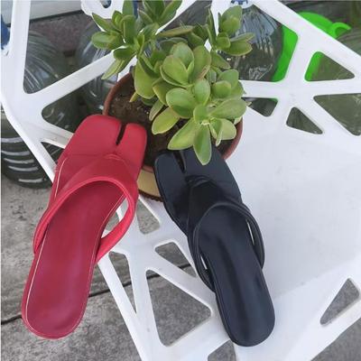Mode Zehentrenner Ballerinas Clogs Sandalen Damen Hausschuhe Pantoletten Schuhe Eckige Zehen Flip Flops Zehenschlaufe Lässig Sommer Strand Walking Sandalen