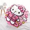 1pc Hello Kitty Donuts Pink Theme Umbrella with Plastic Handle,Suitable for All Seasons Home Travel Outdoor UmbrellaSanlio114