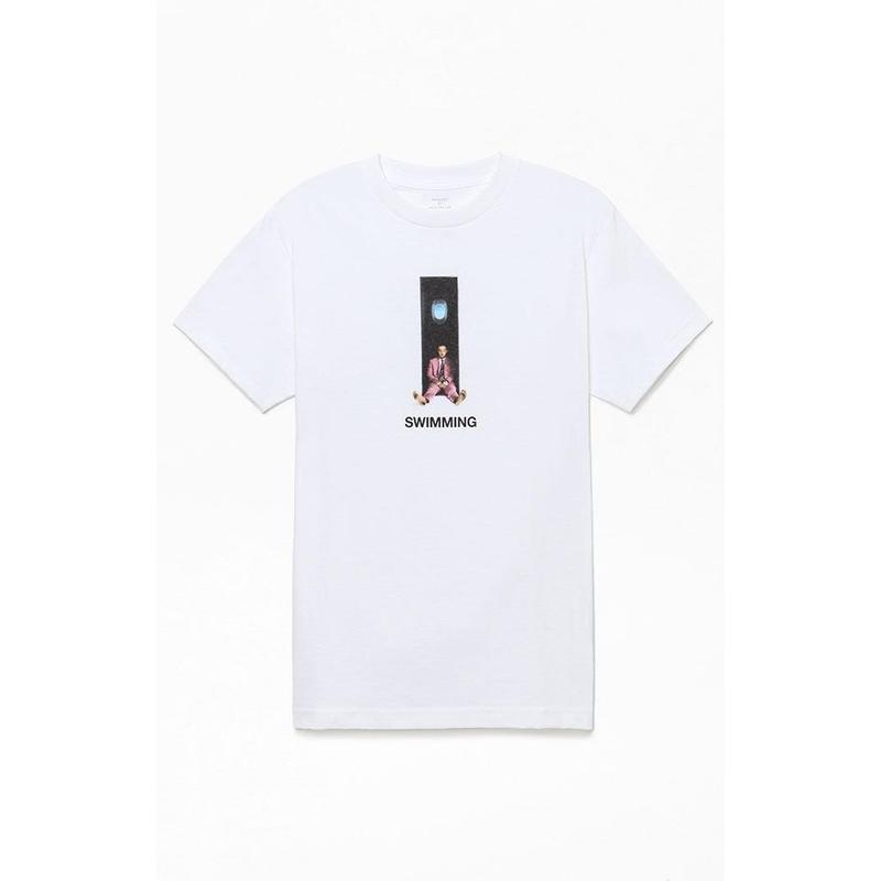 PacSun Men s Mac Miller Swimming T-Shirt - Multicolor S разноцветный