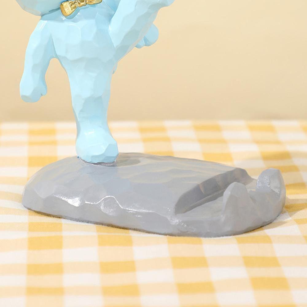 Gift Mobile Phone Accessories Phone Holder Bear Sculpture Mobile Phone Stand Storage Holders