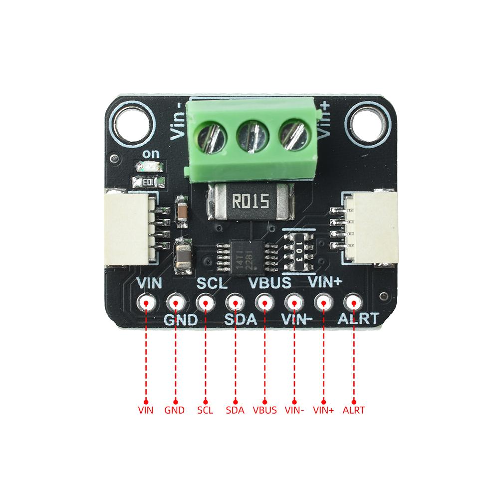 Ina228/ina237/ina237 Current/voltage Monitor Power Monitoring Module Power 2.7v-5.5v With STEMMA QT Qwiic Interface
