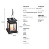 Enpufike LED Solar Candle Lantern