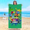 Asciugamano da Spiaggia Sprunki Asciugamani da Bagno Bambino Per Casa Viaggio Sauna Playa Piscina Spa Bagno Microfibra Asciugatura Rapida Palestra Doccia