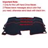 Car Dashboard Cover Non slip pad For JAC S5 2013 2014 2015 2016 2017 Car Dash Mat Sun Shade Pad Anti slip Cushion Protective