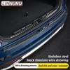 LINNUNU Car Trunk Sill Guard Protector Rear Bumper Stainless Steel Plate Cover For Geely MONJARO KX11Manjaro 21-2023 Accessories