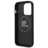Etui Do iPhone 14 Pro BMW MagSafe Skórzane Czarne