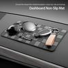 Checkerboard Car Dashboard Mat for Volvo XC60 XC90 S60 S90 V60 V90 XC40 Ornament Anti-slip Pad Car Interior Accessories HQ8