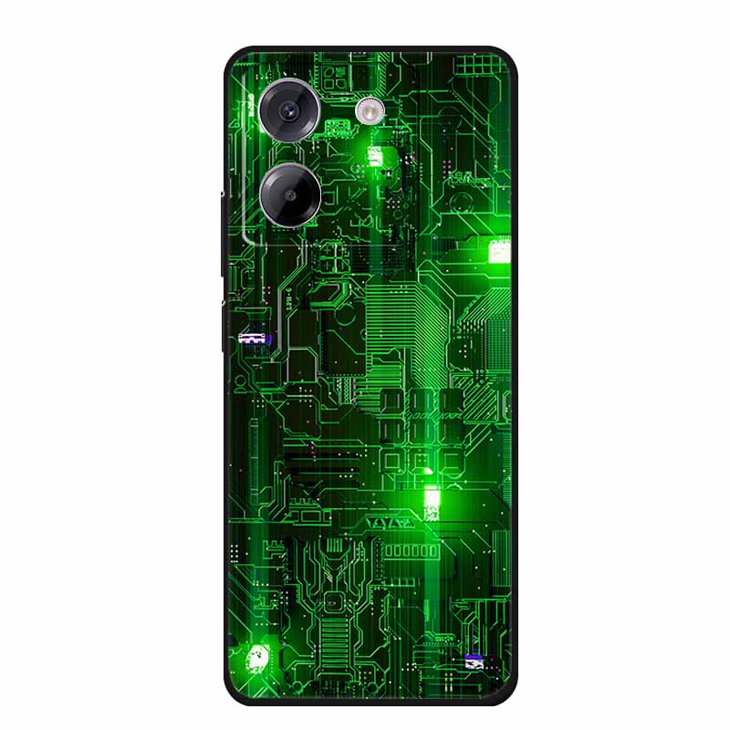 For Xiaomi Poco M7 Pro 5G Case M7Pro Coque Black Silicone Soft Back Cover Case For Poco M7 Pro Phone Case PocoM7 Pro Funda 6.67"