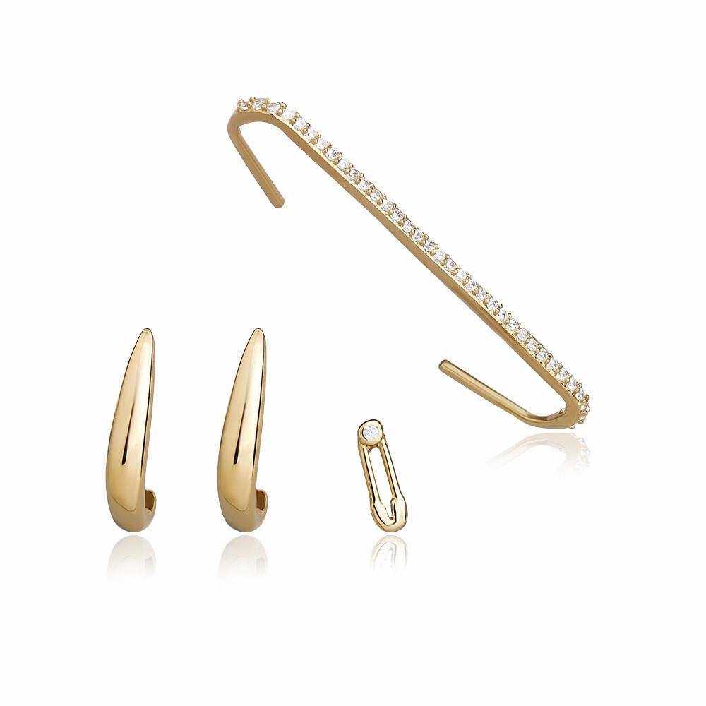 Alloy Fashionable Earrings Set For Women Elegant And Trendy Jewelry Summer
