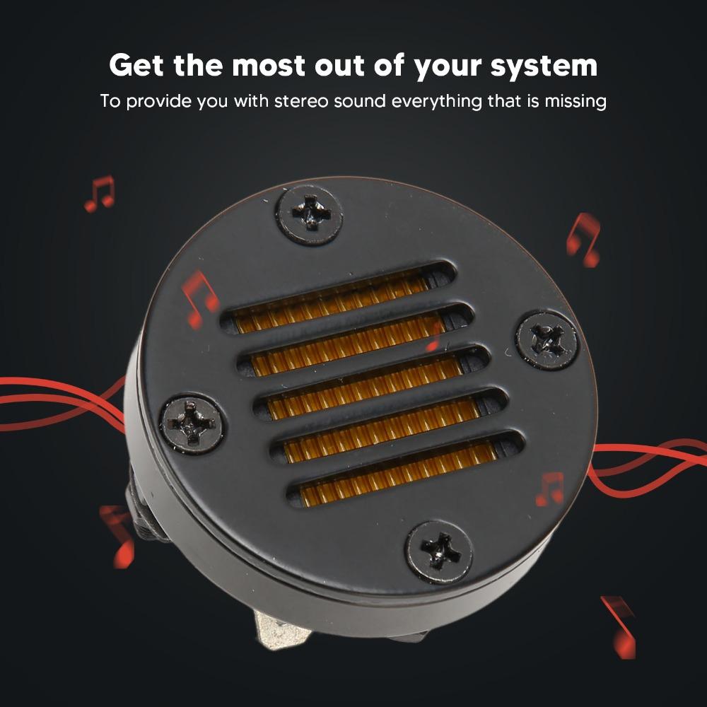 Metal Shell Super Tweeter Speaker 3KHz‑33KHz AMT-40 Super Belt  Type Tweeter  Sound Upgrade
