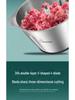 Home Multifunctional Stainless Steel Meat Grinder and Dumpling Mixer Blender