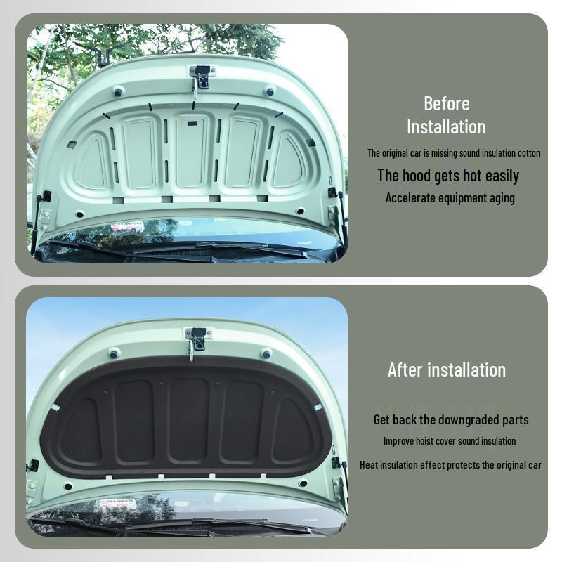 Izolație Fonică și Termică Capotă Geely Xingyuan: Reducere Zgomot & Absorbție Șocuri