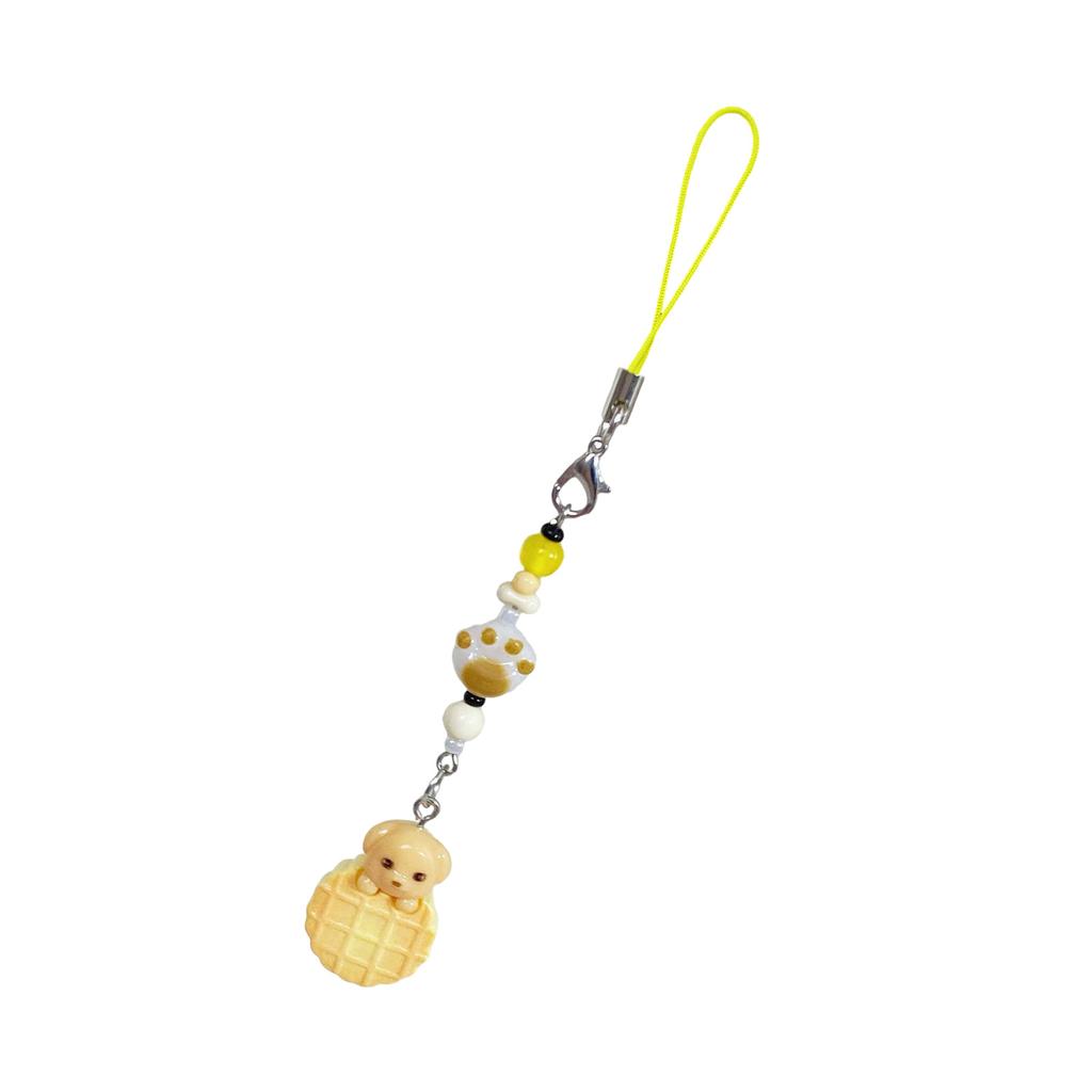 Cartoon Puppy Keychain Charm Resin Dogs Designs for Bag and Car Keys Phone Pendant Bag Pendant Present for Pet Lover