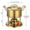 304 Stainless Steel Individual Gas Hot Pot Stove