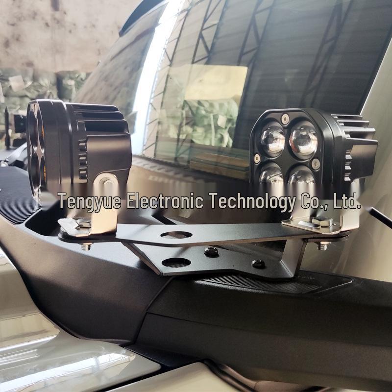 Ford Bronco A-Pillar Bracket for Double LED Spotlight & Fog Light