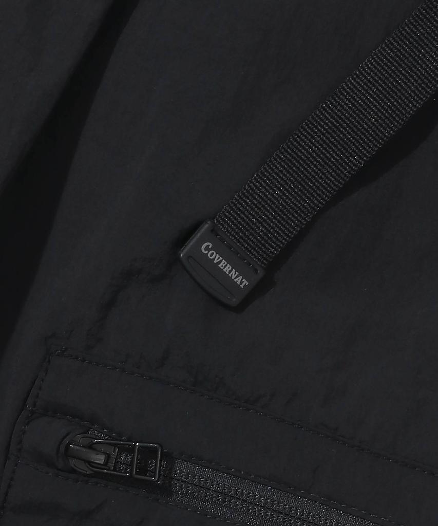 COVERNAT Cargo Buckle Shorts Black