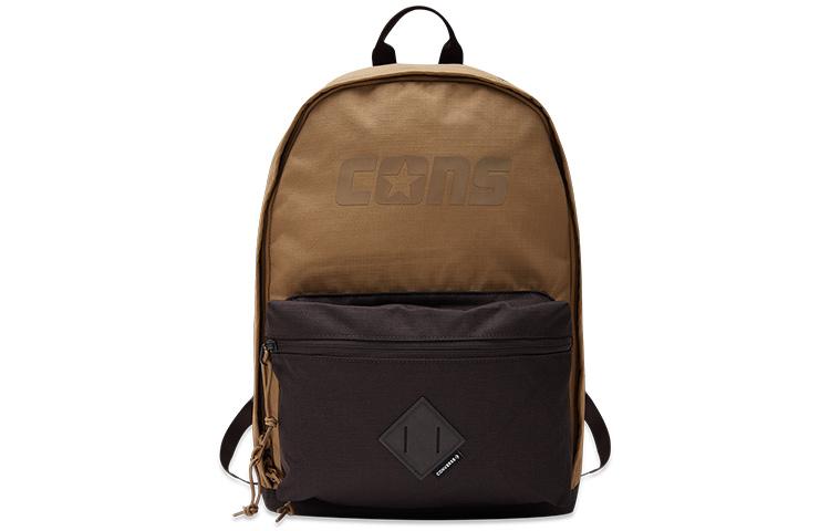 Converse Polyester Backpack Regular Unisex Brown 10023806260