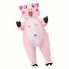 Pig Cosplay Adult Inflatable Costume For Halloween Parties Performances Stage