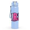 1PC Colorful Nurse Letter Design 750ml Color Plastic Sports Water Bottle Leakproof Flip Straw Lid Suitable for Sports Office Home Use