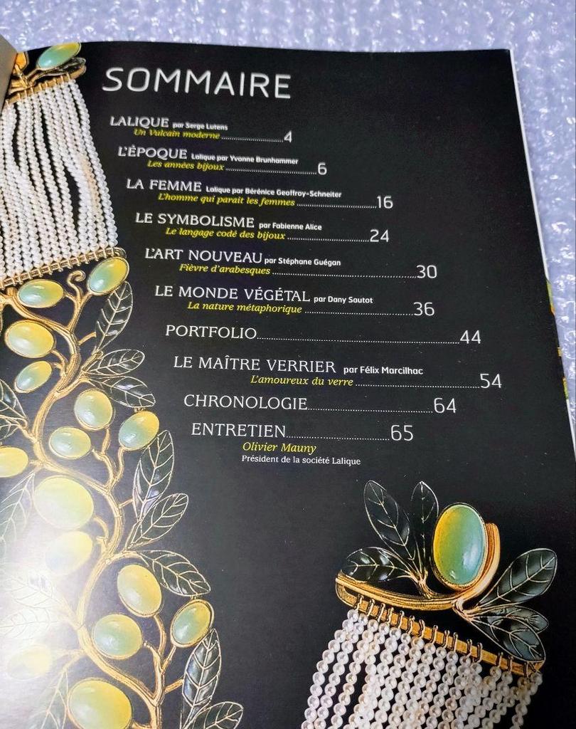 [USED] Rene Lalique Bijoux D'exception 1890-1912 Books