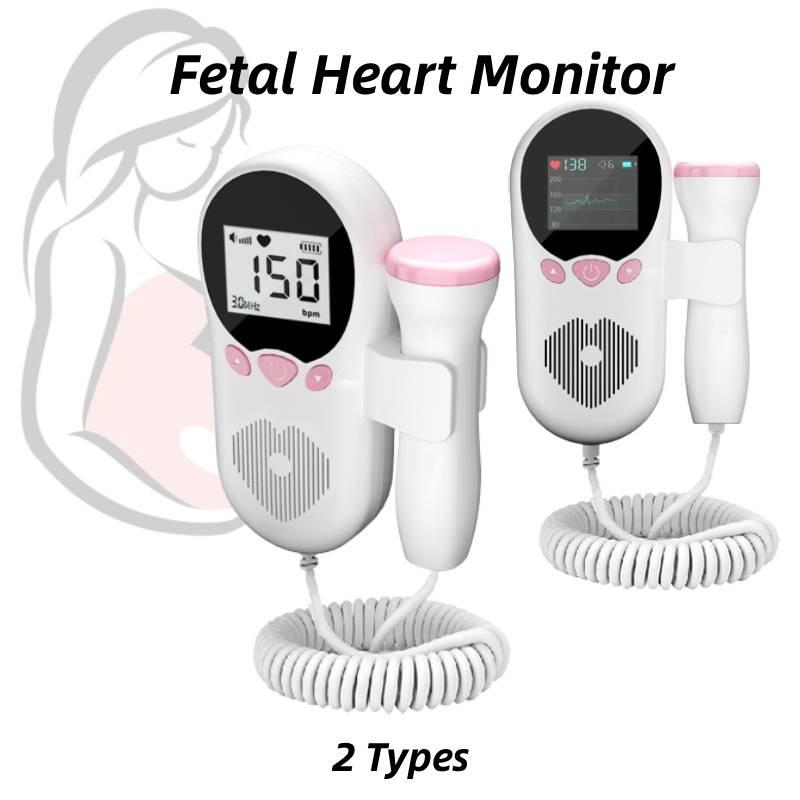 Heart Meter Fetal For Pregnant Women Baby Heart Rate Digitalcurve Probe Monitor