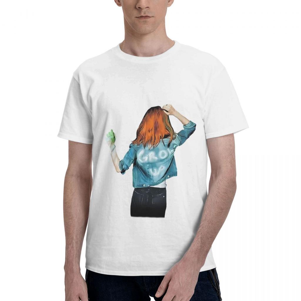Paramore Hayley Williams Grow Up Concert 100 Cotton Casual Breathable Confortable Men Top New Gifts And TShirts Mens Shirt