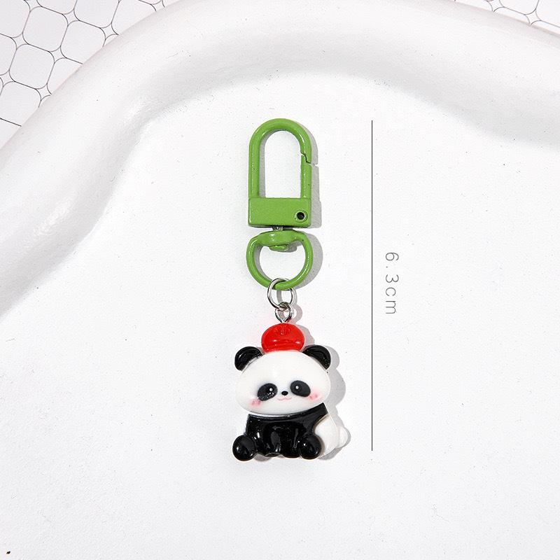 Panda-Themed Keychains & Ornaments: Graduation & Gift Ideas for Backpacks and Schoolbags.