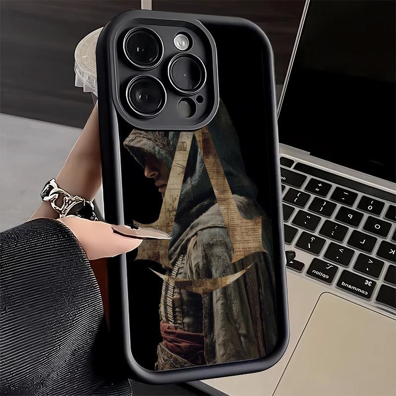 Phone Case for iPhone 17 Air 16E 15 16 Pro Max A-Assassins Game Creed Cover 14 Plus 13 12 Mini Soft Shell Silicone Fundas