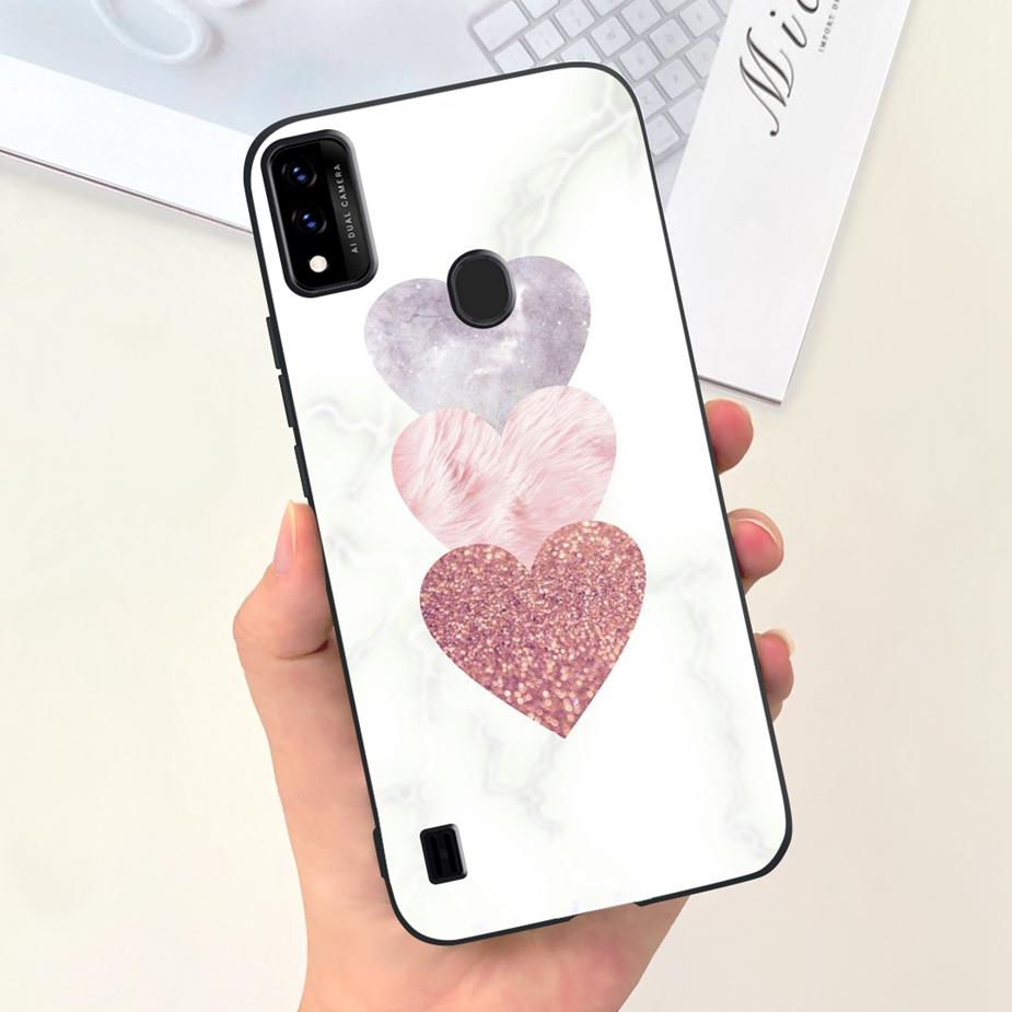 For ZTE Blade A51 Case BladeA71 Cute Astronauts Cartoon Cover Soft TPU Phone Case For ZTE Blade A71 A7030 BladeA51 Fundas Bumper