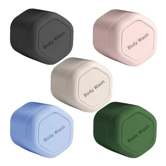 3 ks Cestovní nádoby Velká kapacita Odolné proti úniku Lehké Přenosné Magnetické Úložné boxy na šampon a kondicionér