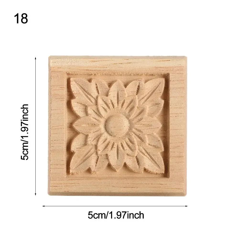 Solid Accessories European Style Vintage Wood Carved Home Decor Furniture Foot Legs Cabinet Seat Feets