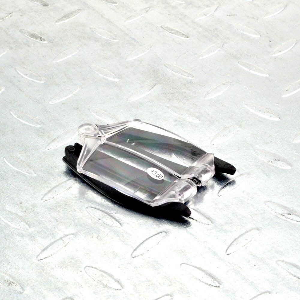 Men Women Transparent Fold Portable Rimless Antireflective Frameless Multilayer Coating Limited Reading Glasses +1 to +4