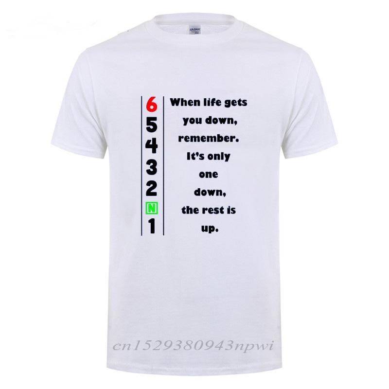 1N23456 Motorcycle T Shirt Fathers Day Present Funny Birthday Gift For Men Daddy Father Husband O Neck Cotton TShirt Tshirt