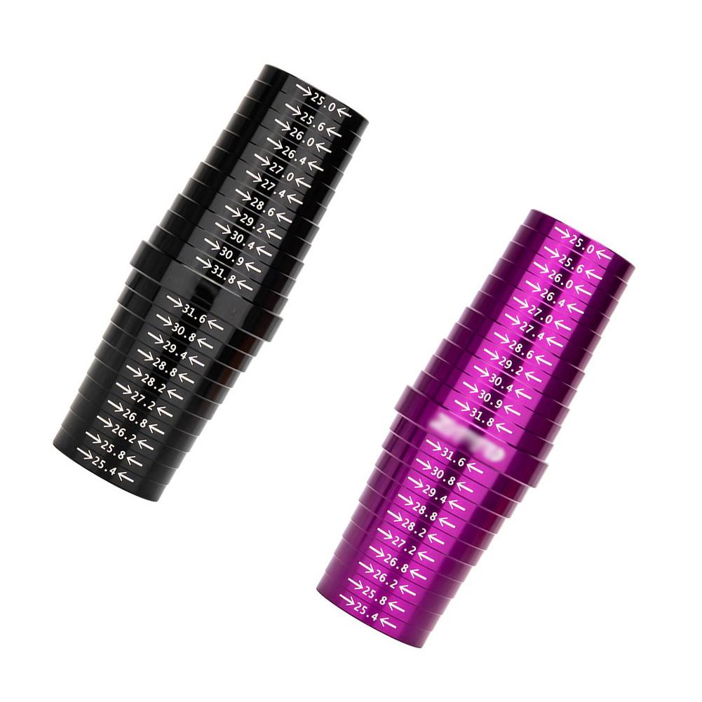 Bicycle Seat Tube Measuring Tool 25mm To 31.8mm Bike Seatpost Multifunctional Portable Tools Cycling Accessories For Various Seat Post Sizes
