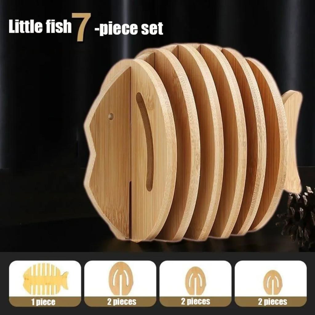 Multi Wood Tray Wood Saucer Flower Pot Tray Cup Pad Coaster Plate Kitchen Decorative Plate Creative Coaster Coffee Cup Mat