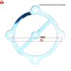 Small Air Compressor Piston Rod Seal Gasket for Woodworking Tools